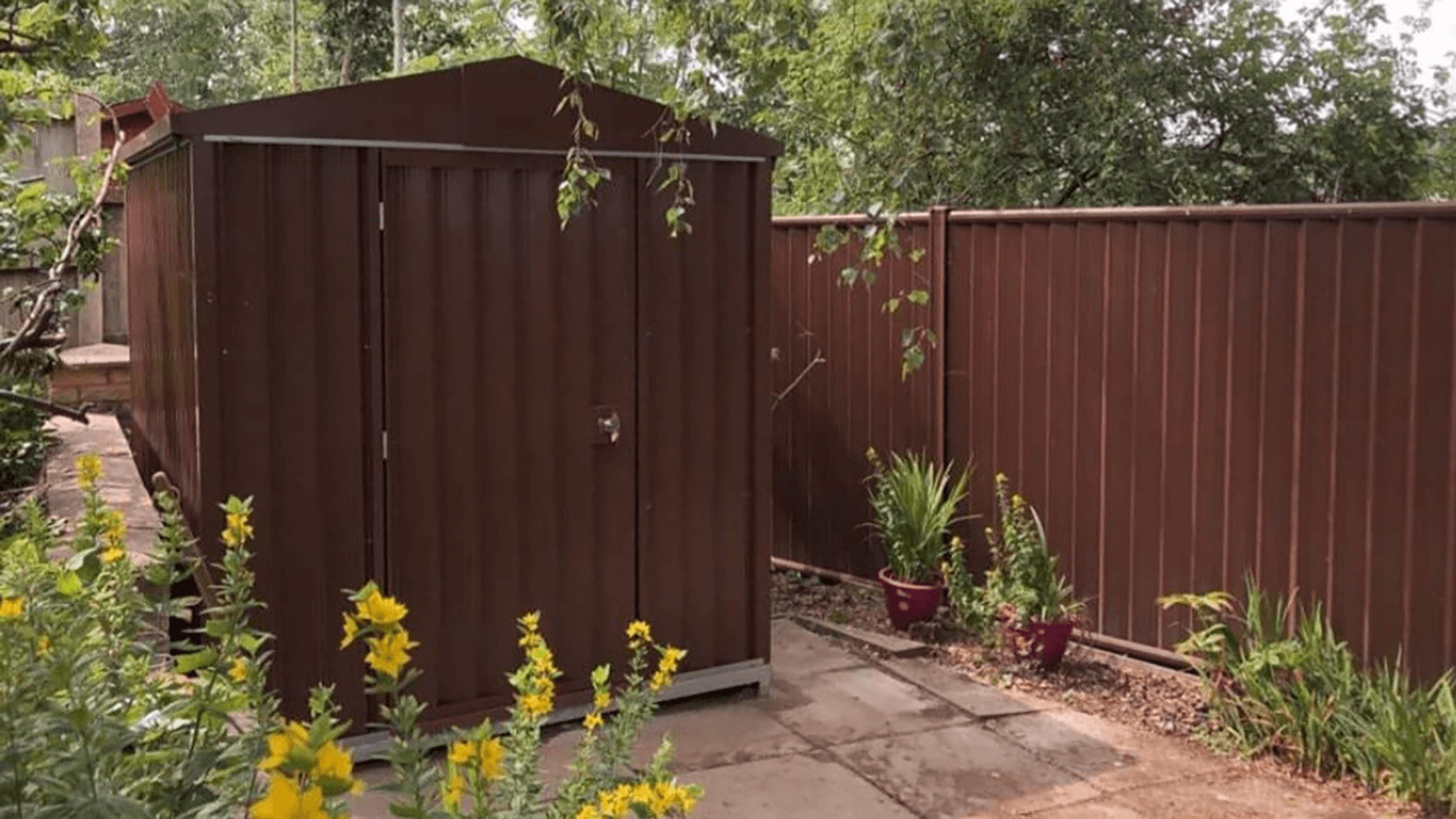 ColourShed Brown Shed